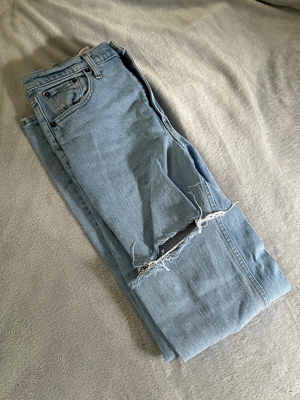 Abercrombie & Fitch 90s Straight Ultra High Rise Jeans